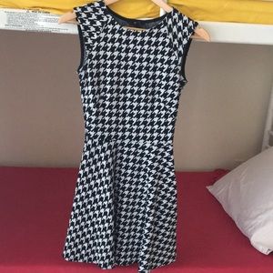 Black and white dress